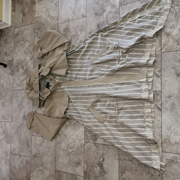 ALEXANDER WANG ASYMMETRIC HEM HOODED TRENCH BADAZZ EUC - Picture 8 of 13